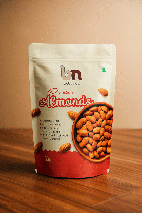 Whole Almonds 250g - Image 2
